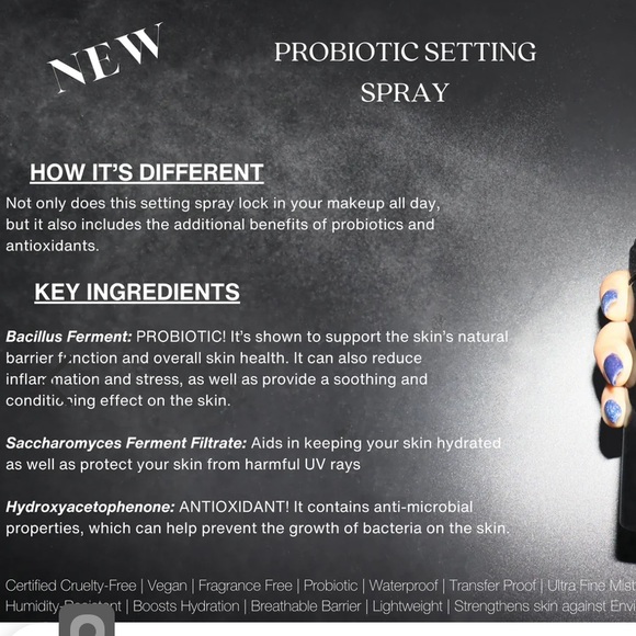 🎄 NEW Realher Probiotic Setting Spray - Picture 3 of 3